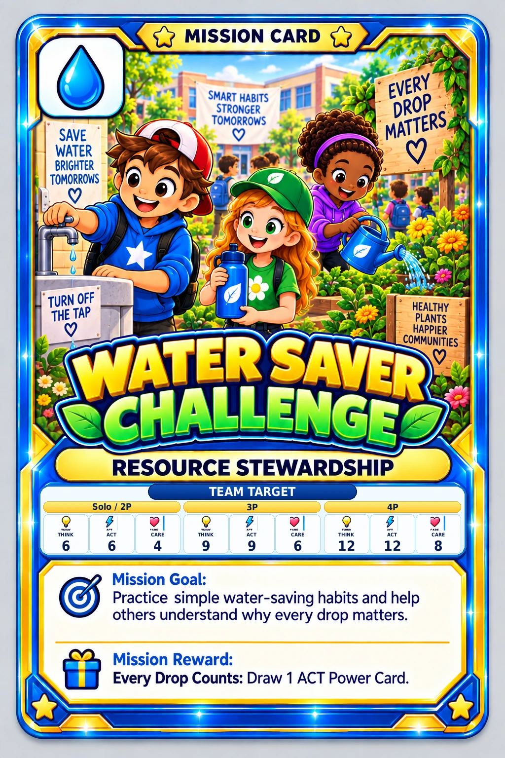 Water Saver Challenge